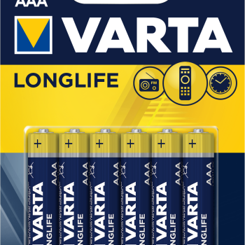 VARTA  LR03-AAA  Αλκαλικές (συσκ.6τεμ)