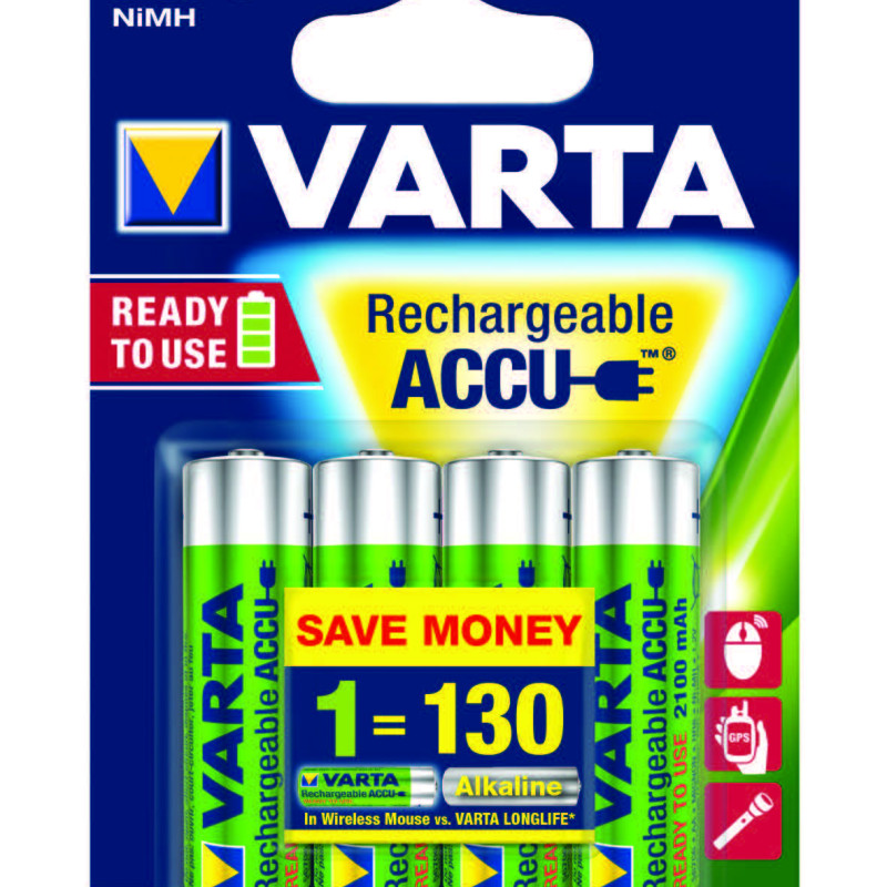 VARTA AA ΕΠΑΝΑΦΟΡΤΙΖΟΜΕΝΗ (ΣΥΣΚ.4 ΤΕΜ)