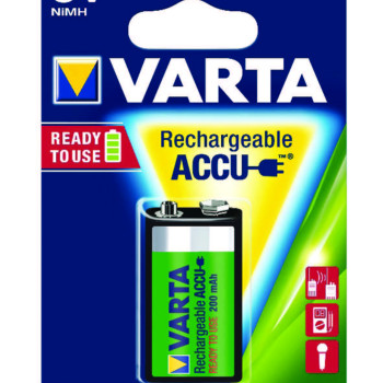 VARTA 9V ΕΠΑΝΑΦΟΡΤΙΖΟΜΕΝΗ (ΣΥΣΚ.1ΤΕΜ)