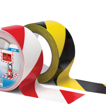 ΑΥΤΟΚ. ΤΑΙΝΙΑ "PVC" οριοθέτησης 50mm x 30m